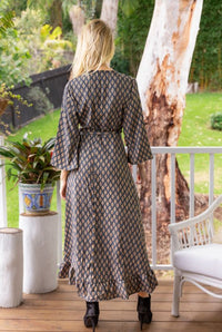 Anika Wrap Dress by Cienna