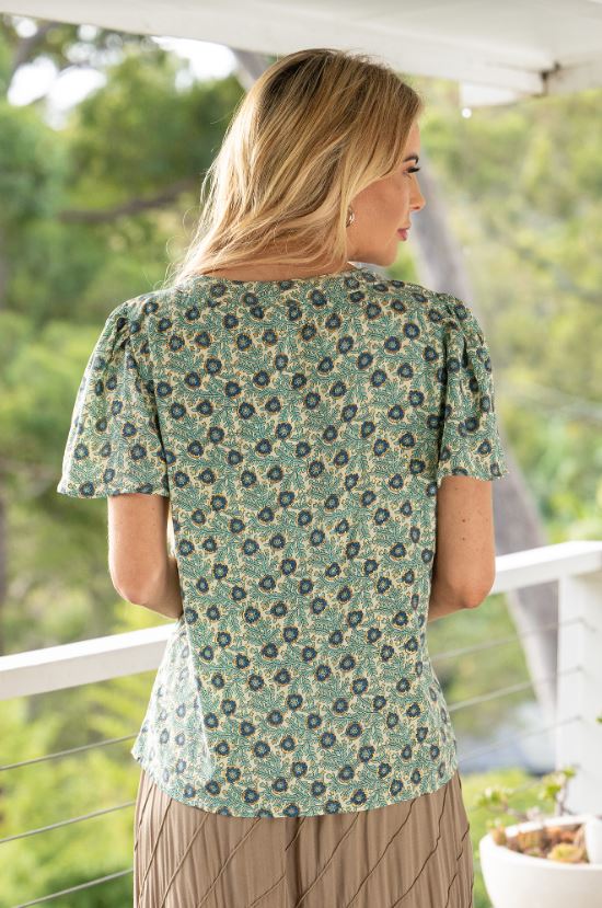 Asha Flare Top by Cienna