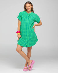 Josie Dress Verde by Boom Shankar