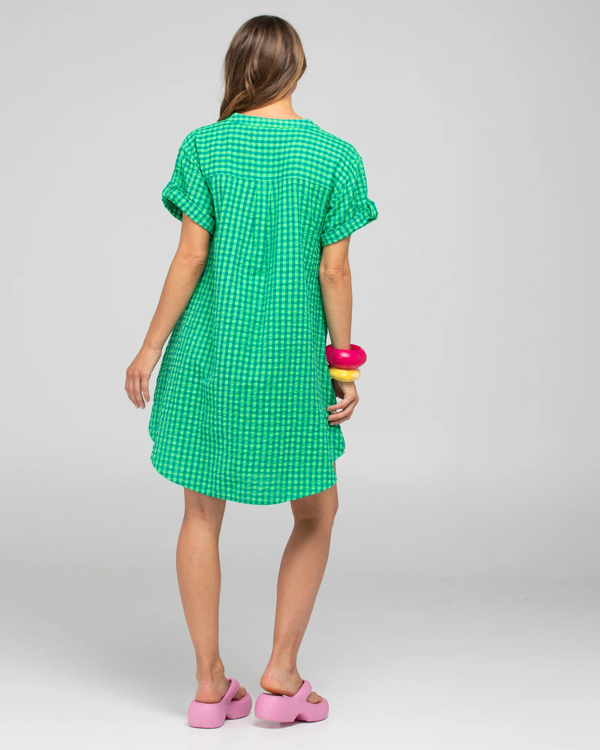 Josie Dress Verde by Boom Shankar