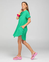 Josie Dress Verde by Boom Shankar