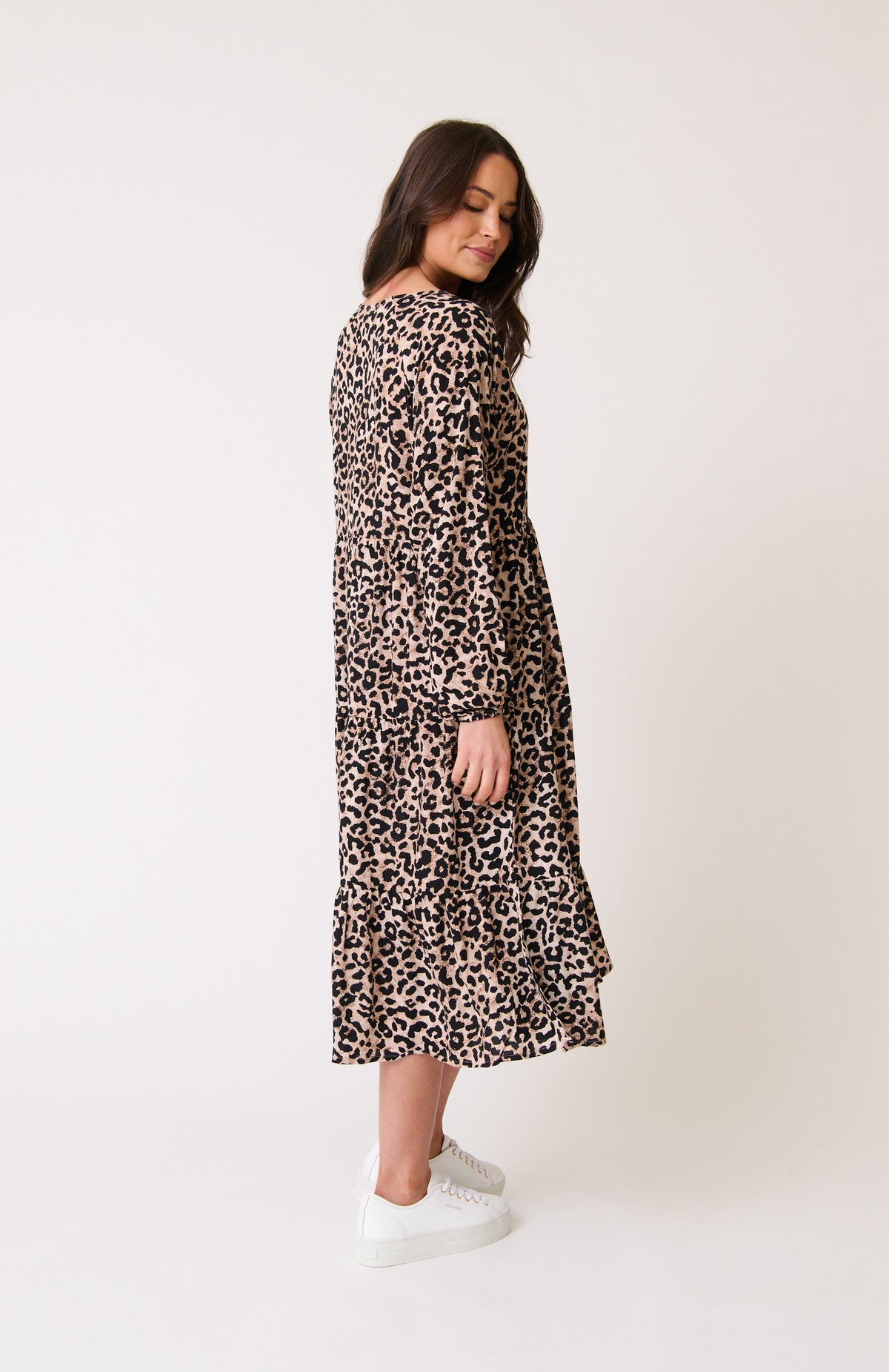 Cali Dress Leopard by Cartel & Willow