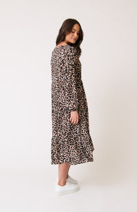 Cali Dress Leopard by Cartel & Willow