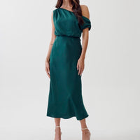 Gaia Emerald Dress