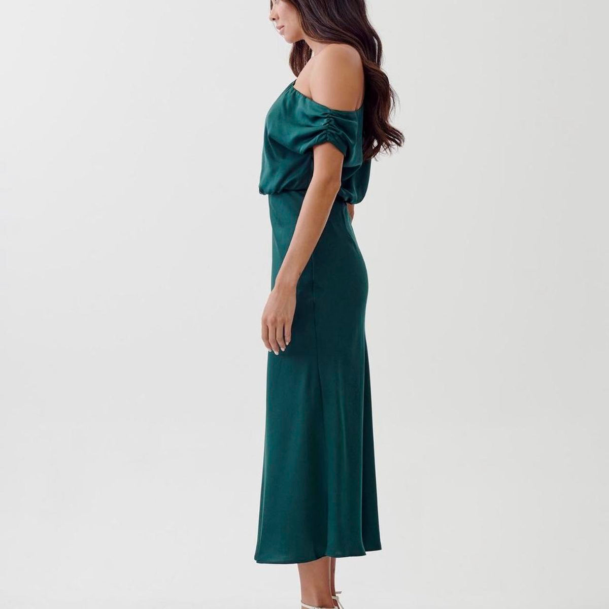 Gaia Emerald Dress