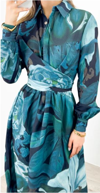 Donatella Emerald Dress