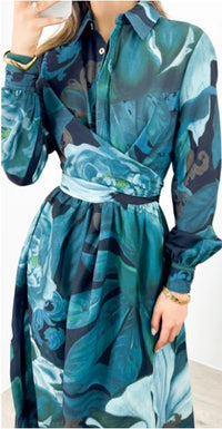 Donatella Emerald Dress