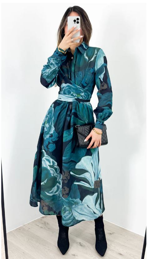 Donatella Emerald Dress