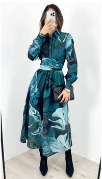 Donatella Emerald Dress