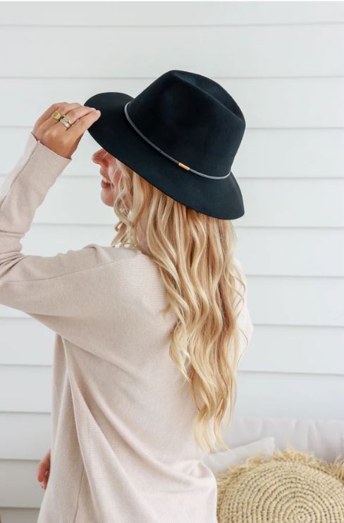 Fedora Hat with Floppy Brim