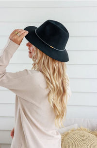 Fedora Hat with Floppy Brim