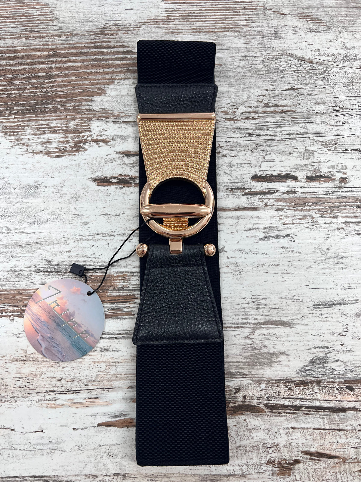 Elastic T Buckle Waist Belt