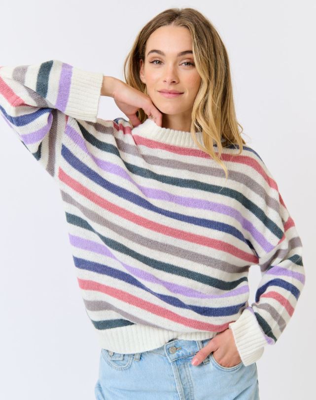 Lola Stripe Knit by Cartel & Willow