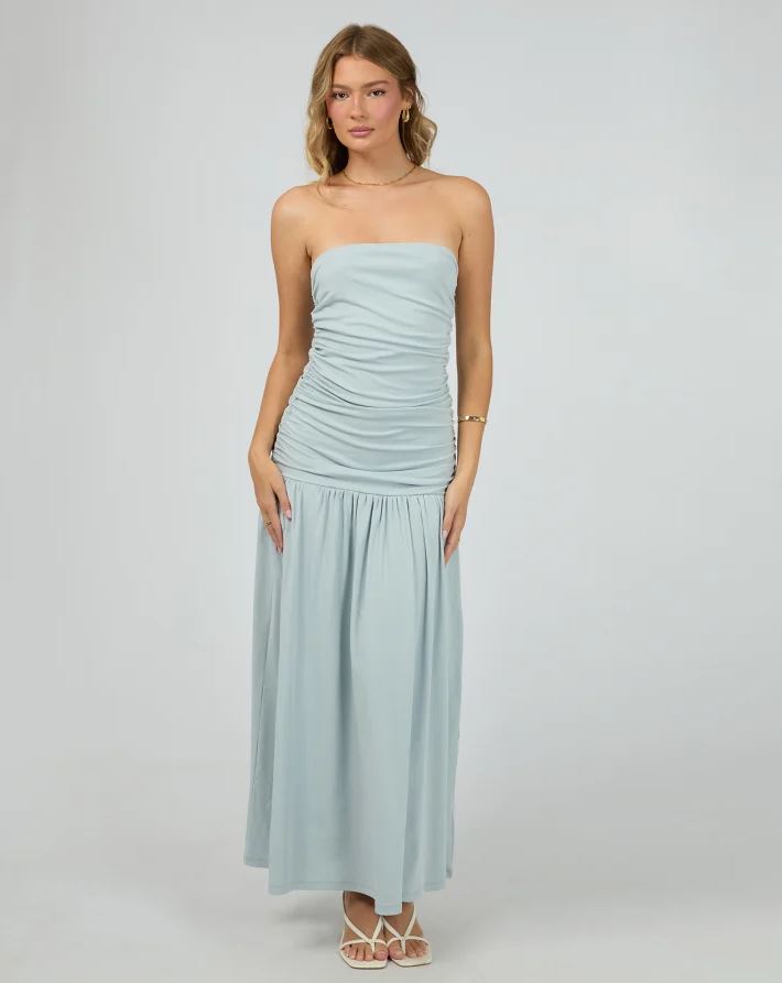 Luxe Ruched Maxi by Jorge