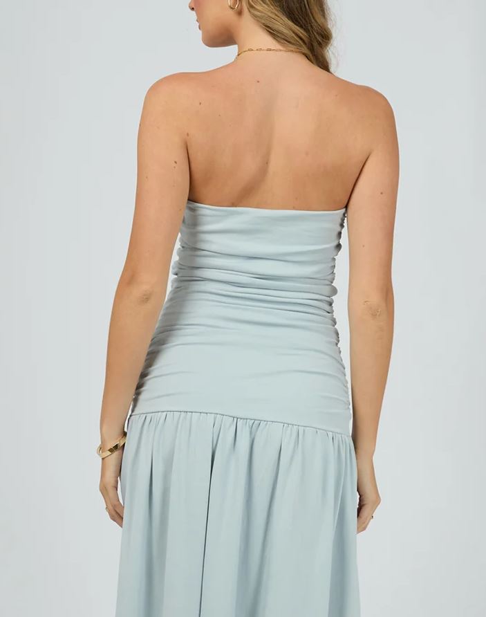 Luxe Ruched Maxi by Jorge