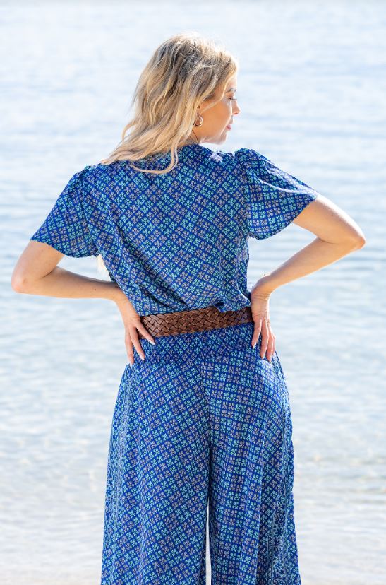 Pirrin Flare Top by Cienna