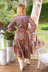 Shasha Wrap Dress by Cienna