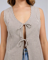 Sunday Tie Top by Silent Theory