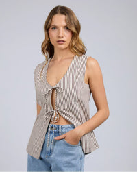 Sunday Tie Top by Silent Theory