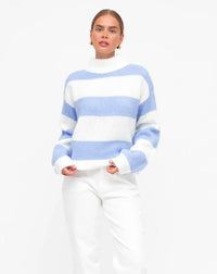 Elsa Stripe Knit Sweater