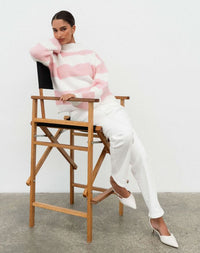 Elsa Stripe Knit Sweater