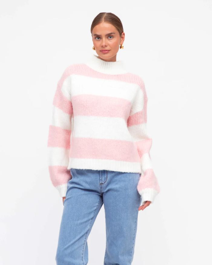 Elsa Stripe Knit Sweater