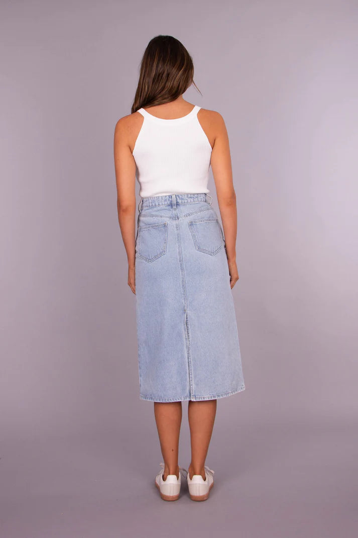 Emerson Midi Skirt by Rosebullet