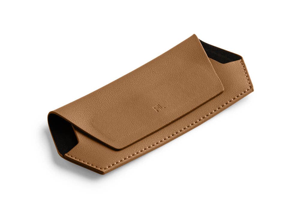 Fox and Leo Glasses Case - Tan