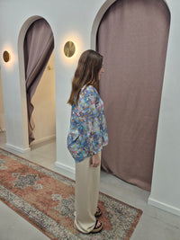 Sandra Foil Blouse by Cindy & Sami