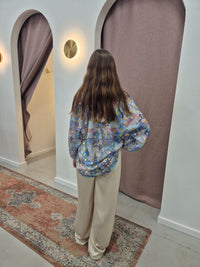 Sandra Foil Blouse by Cindy & Sami