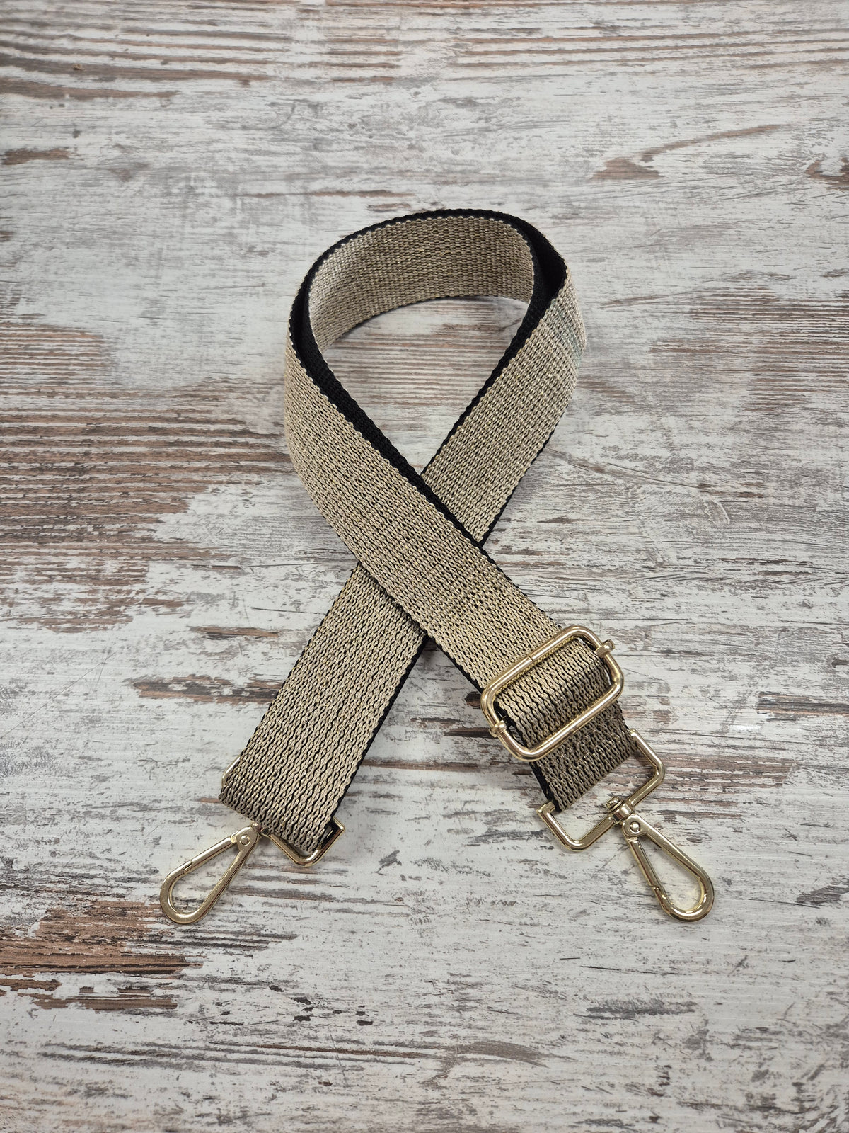 Gold Shimmer Bagstrap