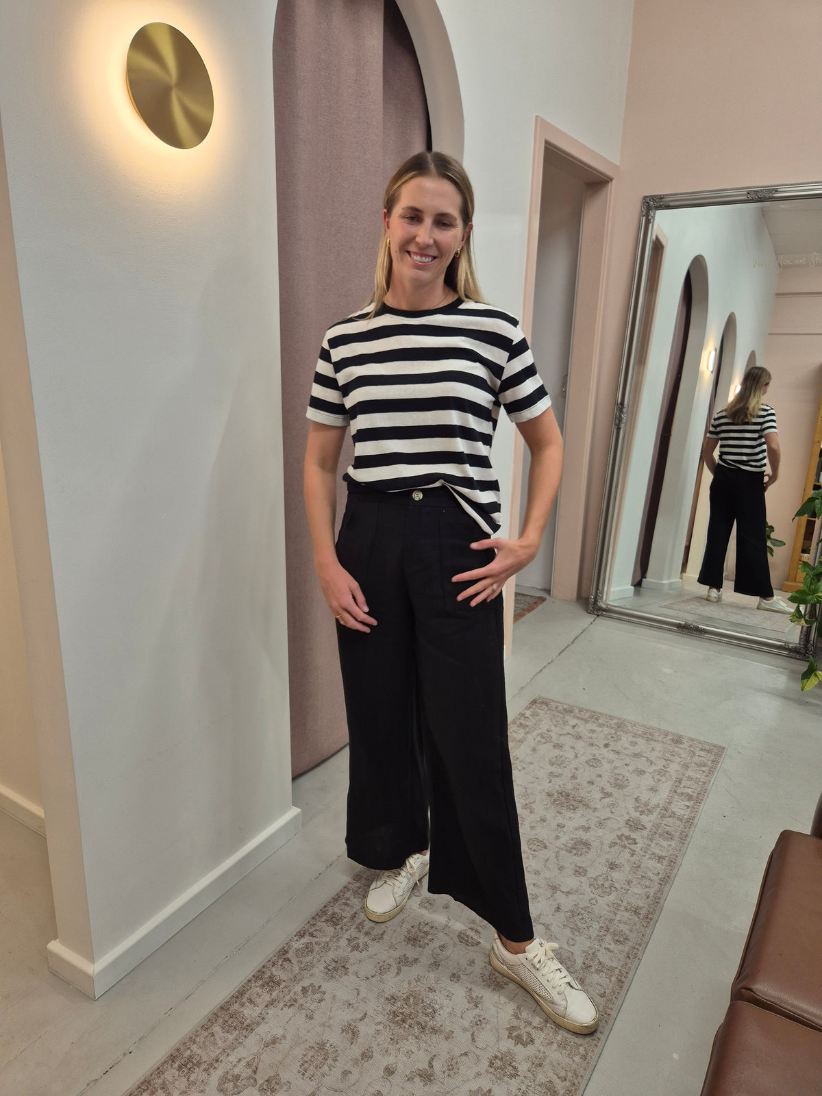 Tille Striped Tee by Little Lies