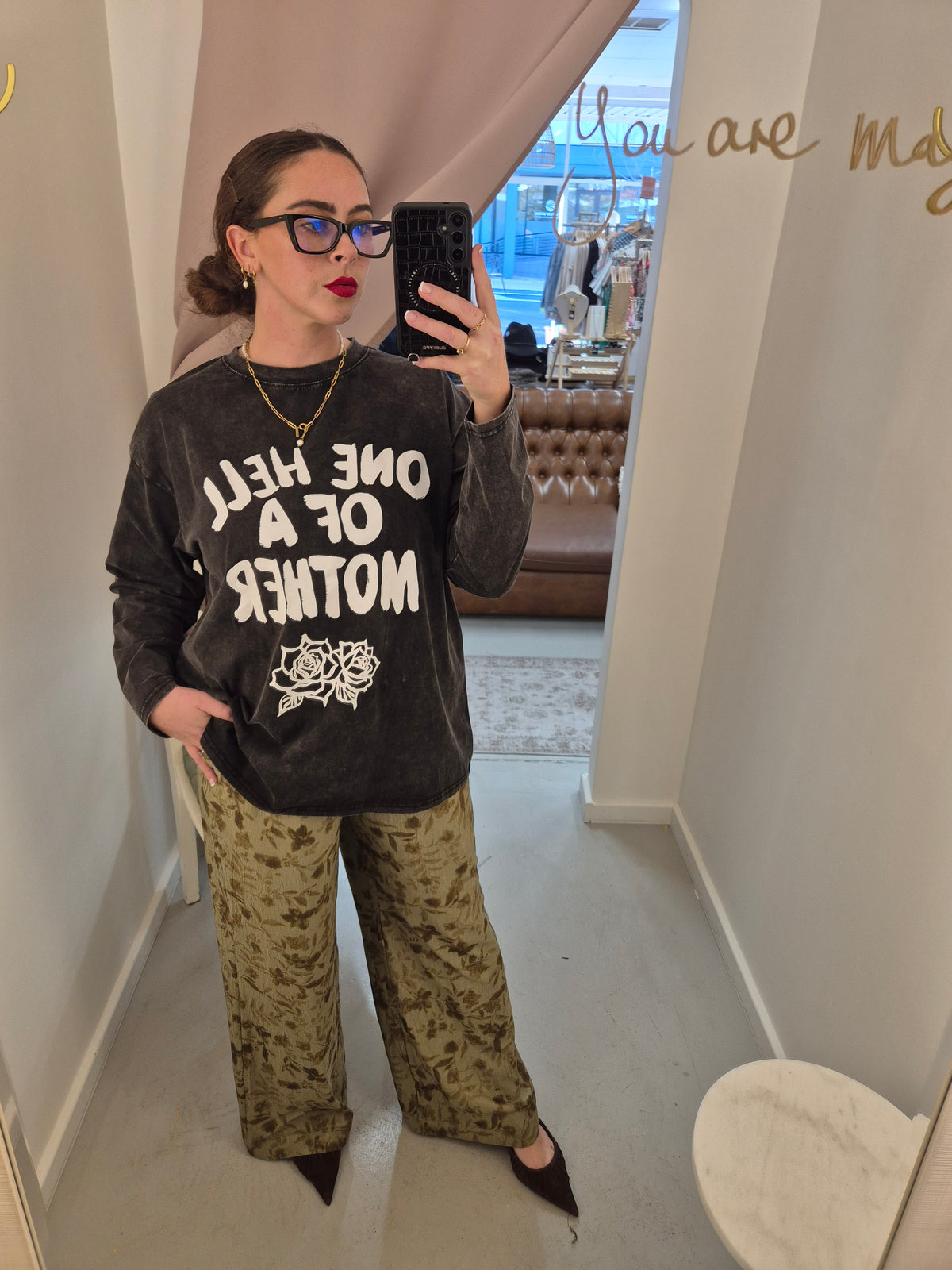 Hell of a Mother Shirt by By Frankie