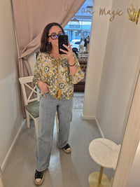Gypsy Foil Blouse by Sambara