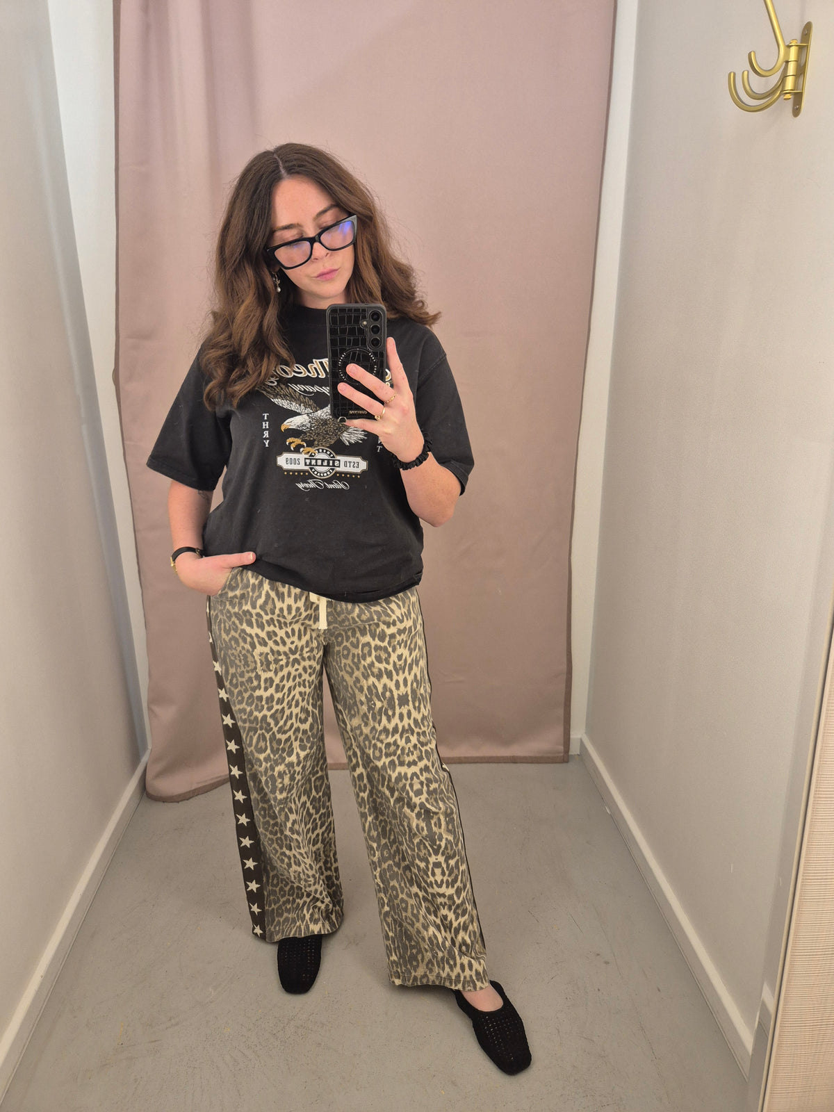 Leopard Stars Pants