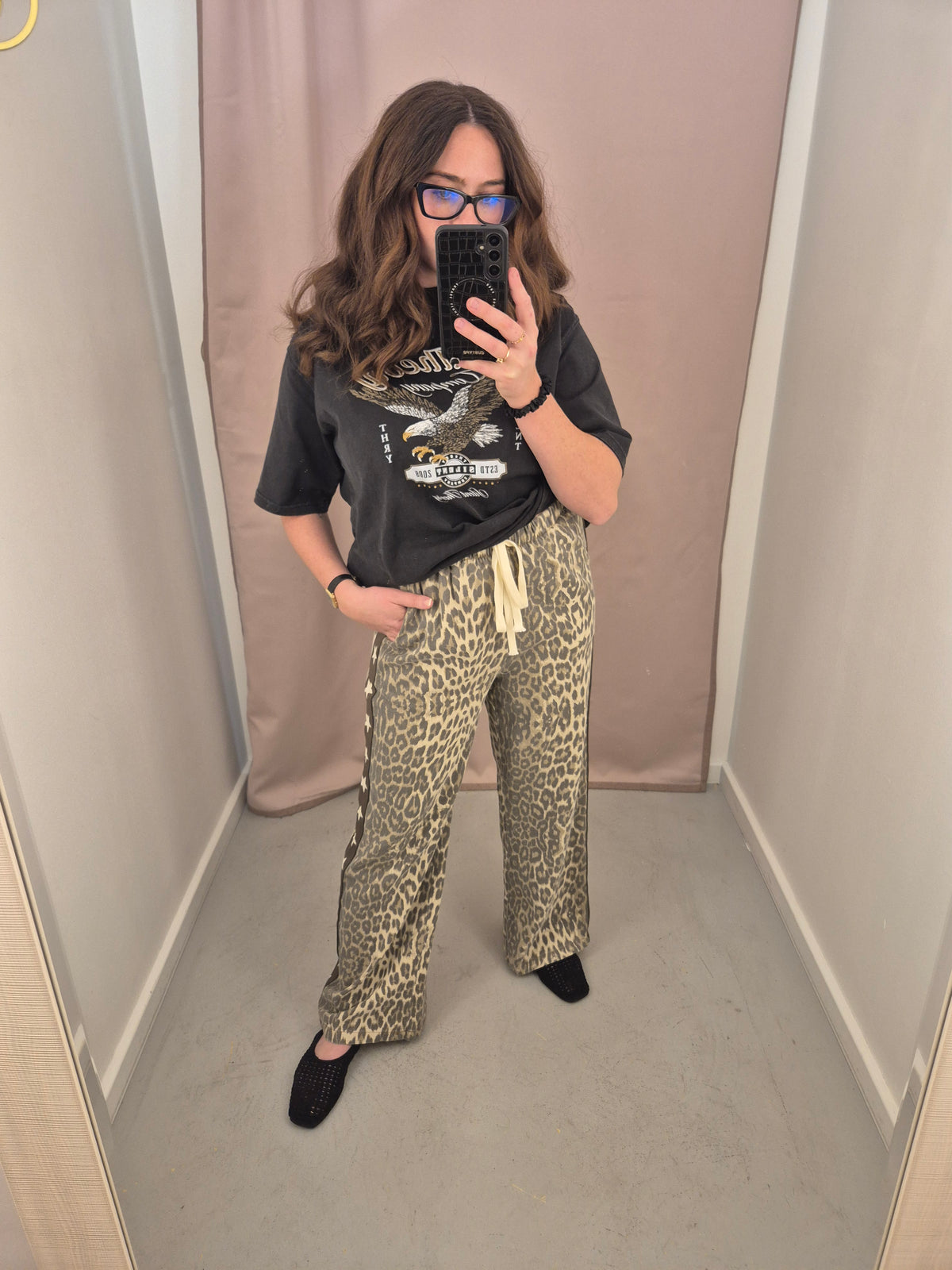Leopard Stars Pants
