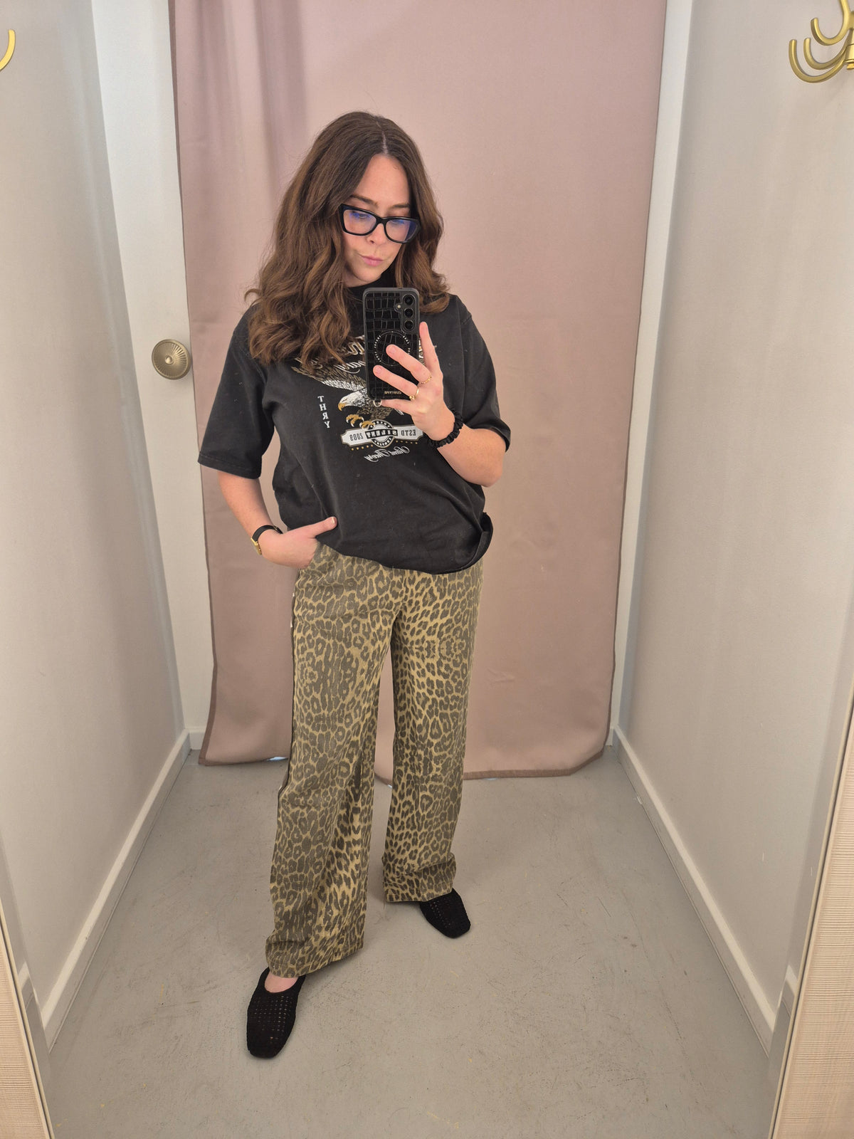 Leopard Stars Pants