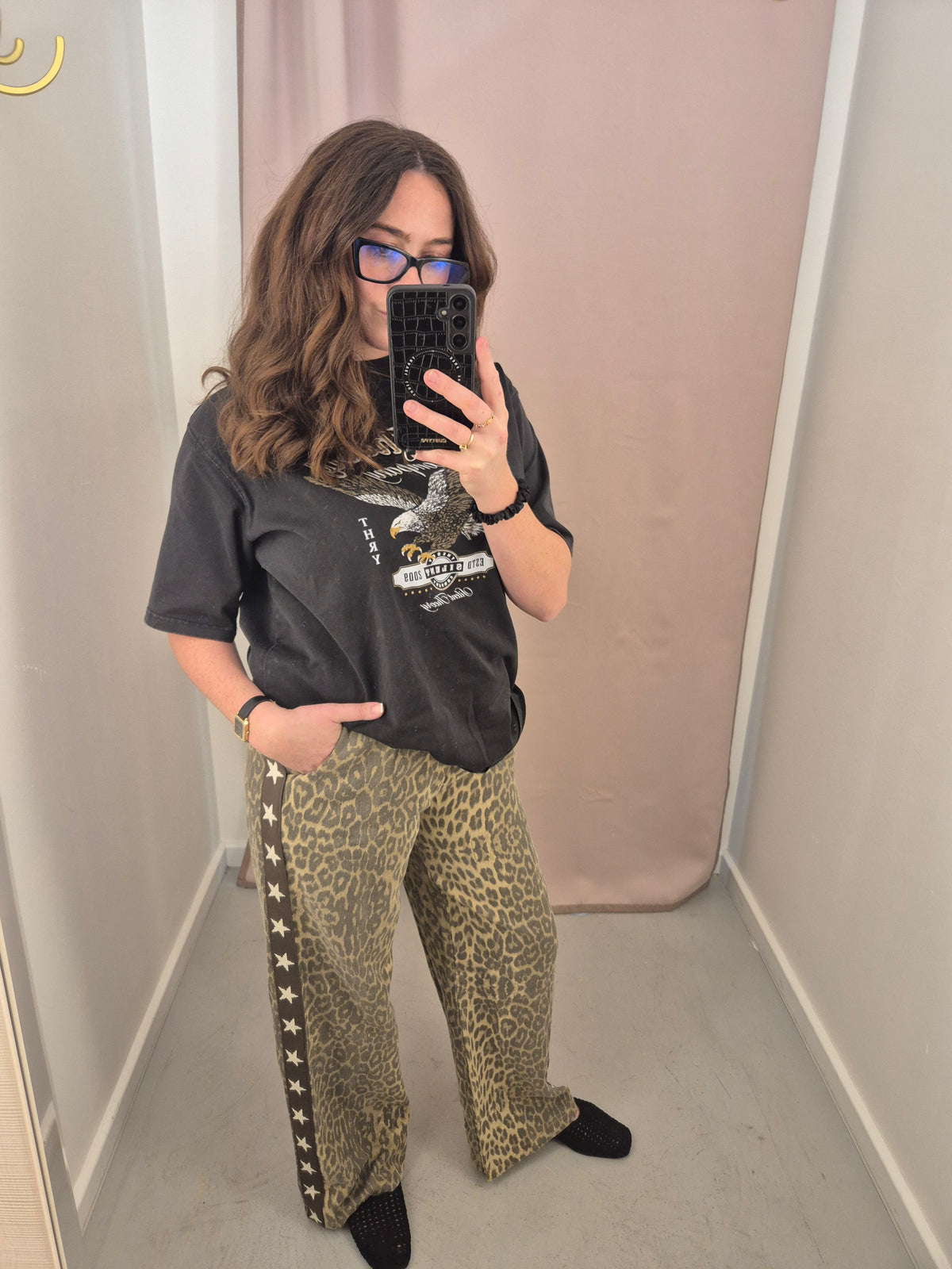 Leopard Stars Pants