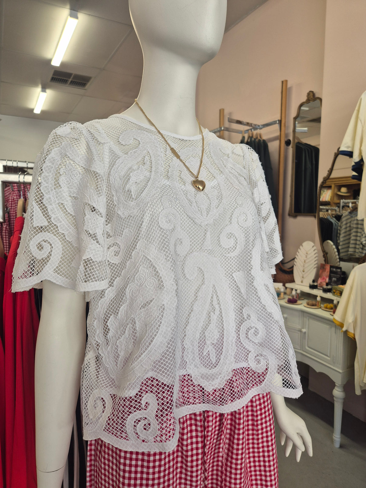 Sumi Lace Top