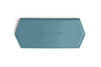 Fox and Leo Glasses Case - Teal