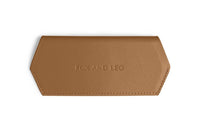 Fox and Leo Glasses Case - Tan