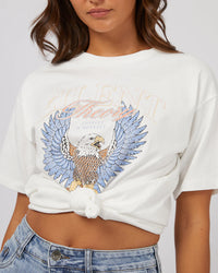 Open Wings Tee by Silent Theory