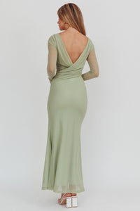 Luna Sage Dress by Here Comes the Sun