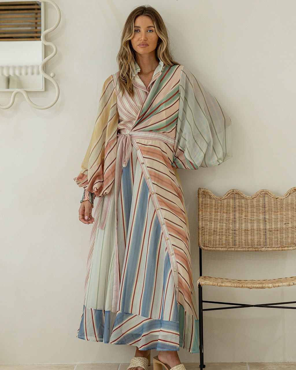 Rainbow Stripe Maxi by Smaibulun