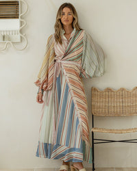 Rainbow Stripe Maxi by Smaibulun