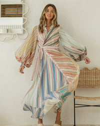 Rainbow Stripe Maxi by Smaibulun