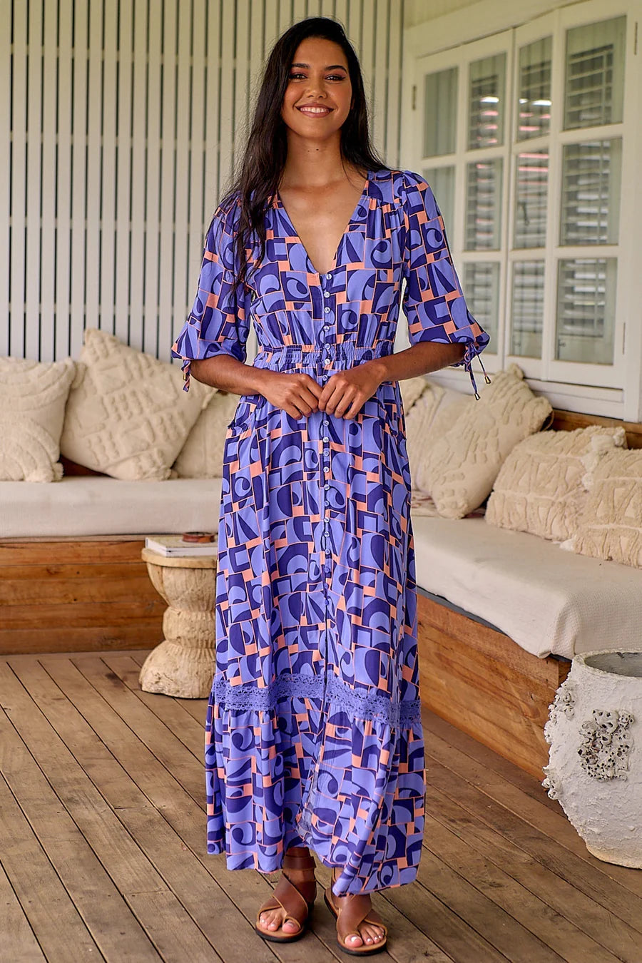 Abbi Print Molli Maxi by Jaase