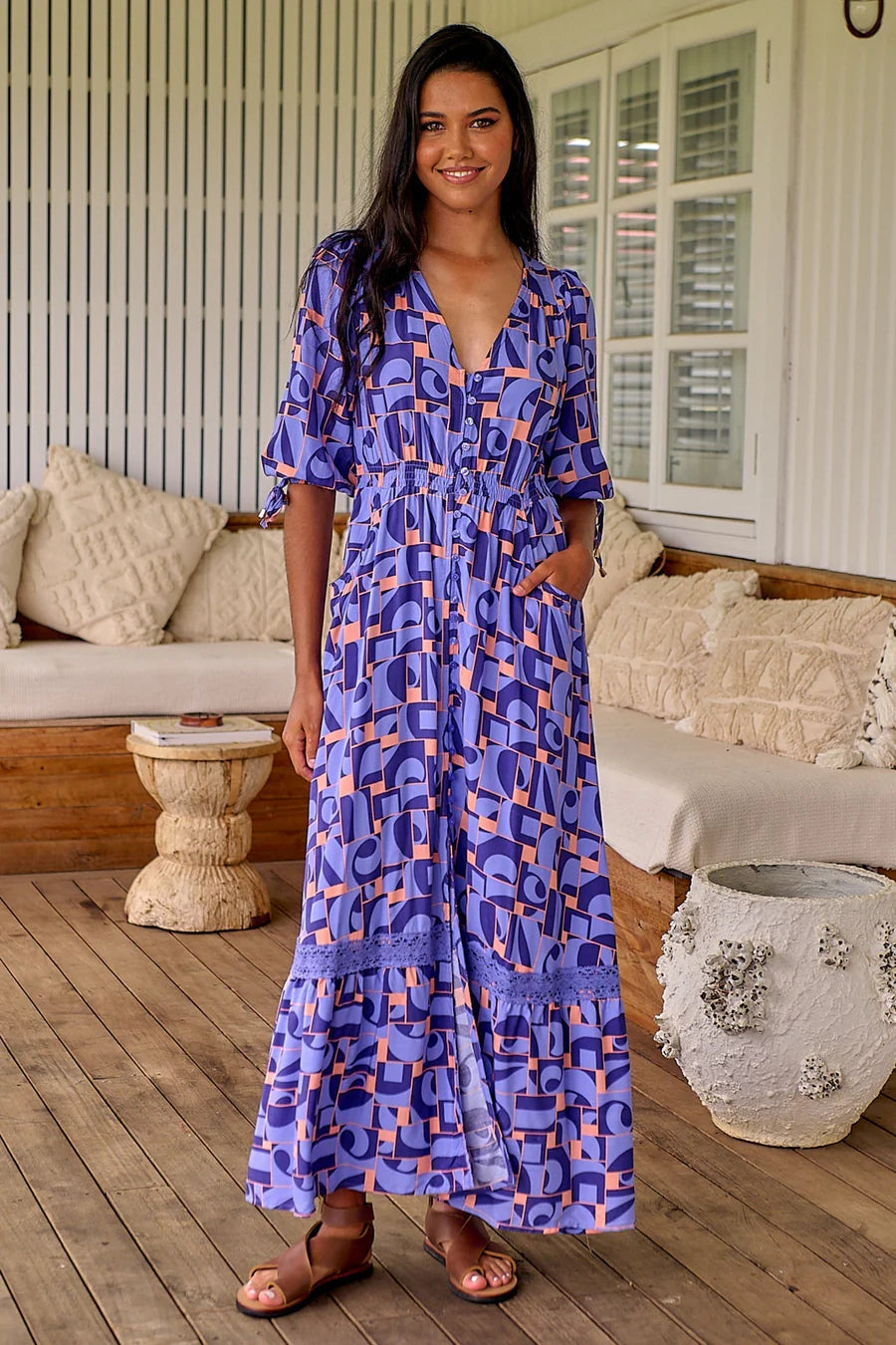 Abbi Print Molli Maxi by Jaase