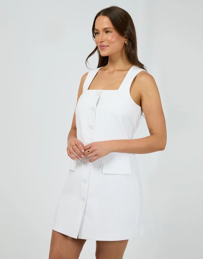 Aftersun White Dress by Silent Theory