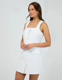 Aftersun White Dress by Silent Theory